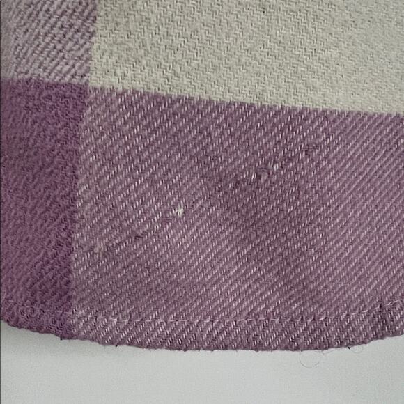 H&M Lavender and Cream Checkered Shirt - Picture 5 of 6